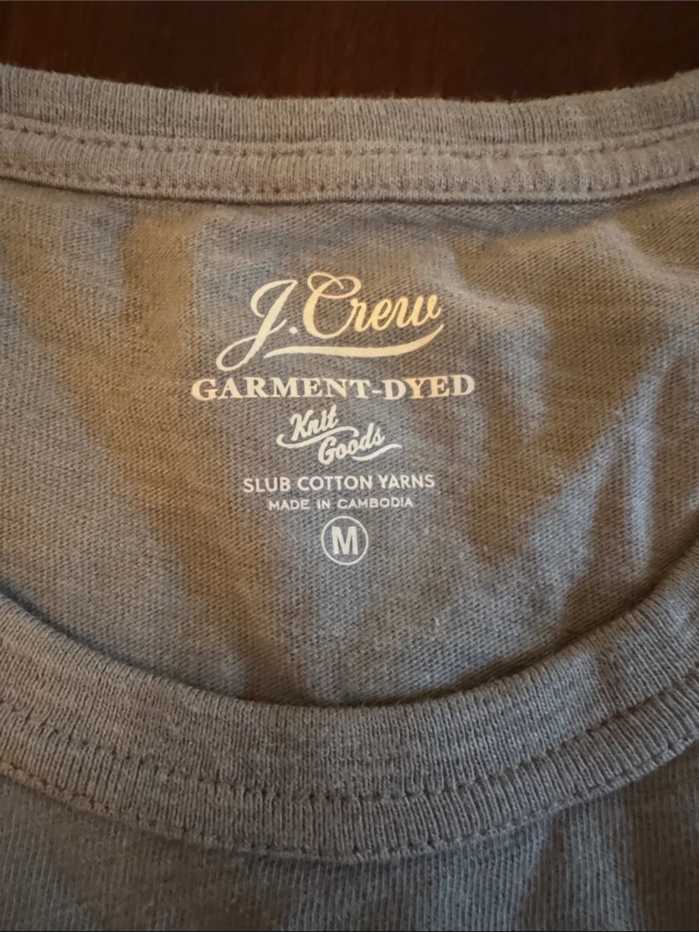 J. Crew Men’s Crewneck Pocket Tee in Olive